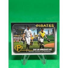 2024 Topps Update #US160 Paul Skenes RC Yasmani Grandal Pittsburgh Pirates