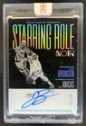 2024 Panini Noir Jalen Brunson Starring Role Auto #/49 Knicks