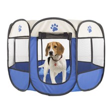 Pop-Up Pet Playpen - Indoor and Outdoor Dog Pen with Carrying Case - Portable...