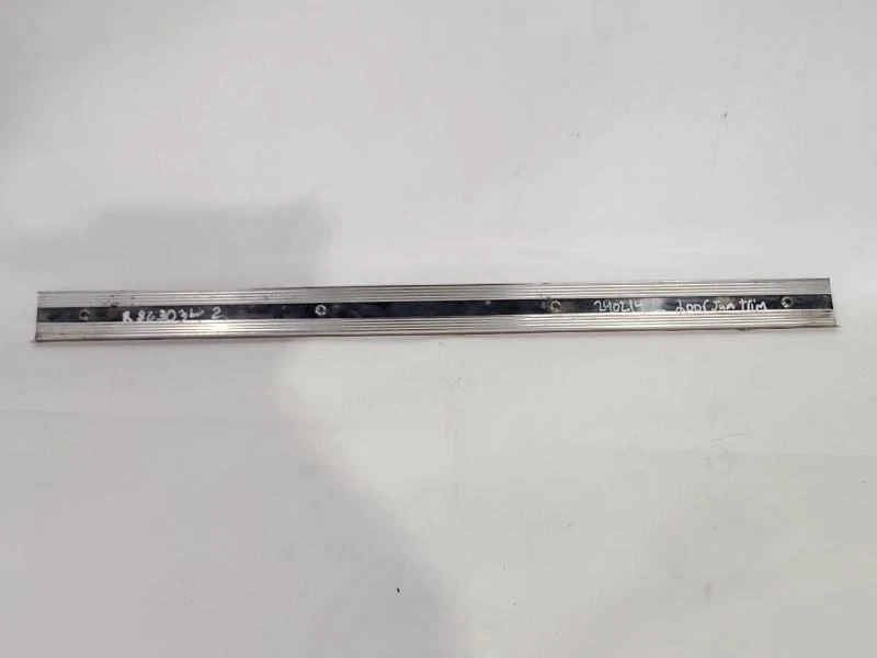 1987 Alfa Romeo Spider Veloce OEM Pair Chrome Door Jamb Trim  - Image 2 of 4