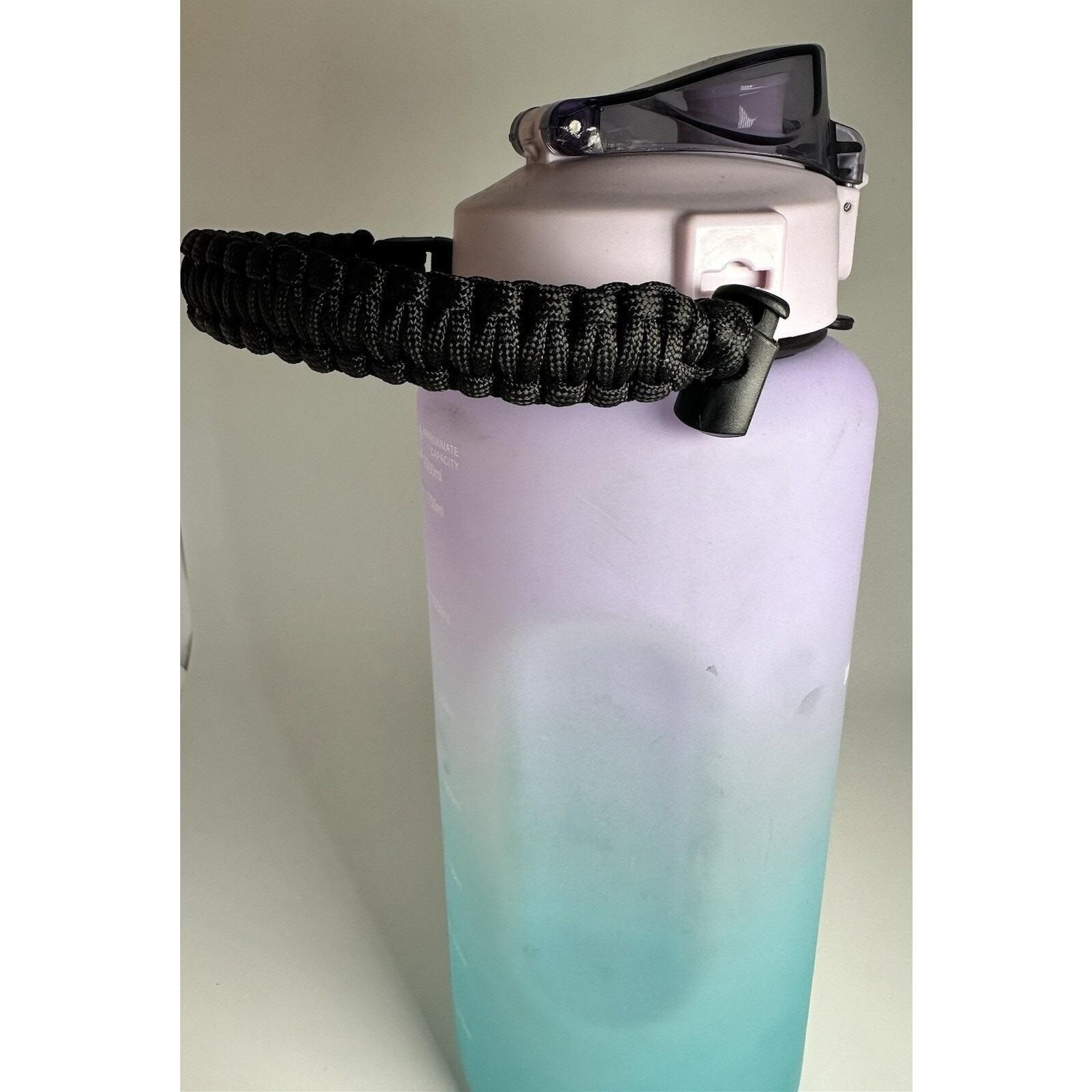 Durable Paracord Handle for Wide Mouth Water Bottles 12oz-64oz