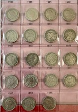 1927-1968, Portugal, collection of 19 one-escudo coins.