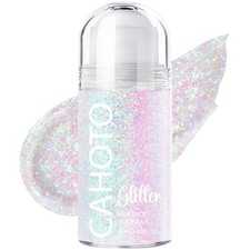 CAHOTO Pastel Roll-on Glitter for Face Body Hair 1.35fl.oz,