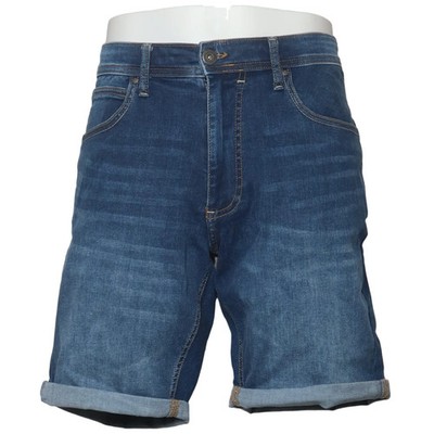 Manguun, Jeans Shorts, Größe: 36, Blau, Baumwolle/Elasthan/Polyester #fHs