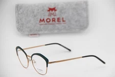 NEW MOREL LIGHTEC 30200L VP08 TEAL GOLD AUTHENTIC FRAMES EYEGLASSES 52-19