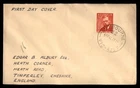 Mayfairstamps Australia FDC 1945 Melbourne to Cheshire England First Day Cover a