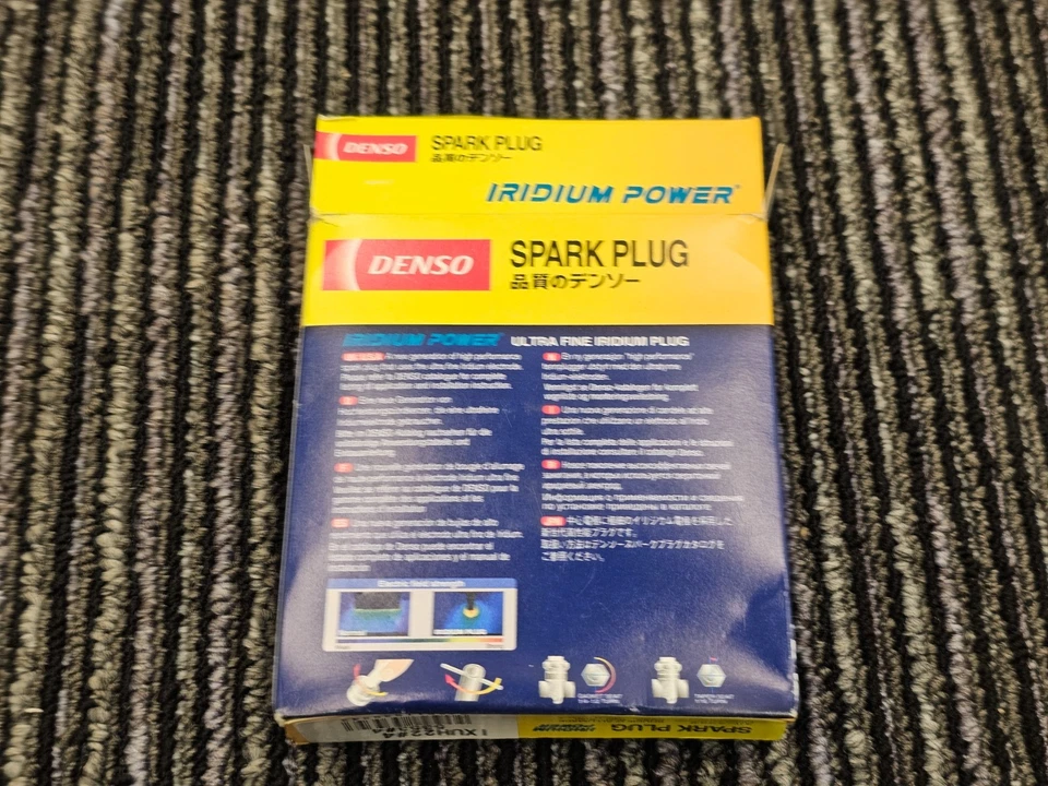 (CANTIDAD 4) Bujía de alimentación de iridio Denso 5353 IXUH22 para Kia Soul 2010-2011 Foto 4 de 4