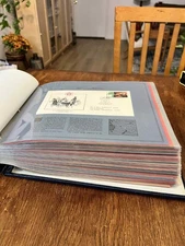 Complete 1976 Bicentennial First Day Cover Collection Franklin Philatelic Euc