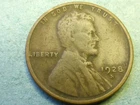 1928-S LINCOLN CENT FINE