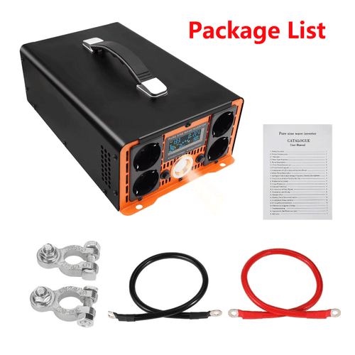 8000W 12000W Max 12V 24V 48V 230V Reiner Sinus Spannungswandler Wechselrichter - Bild 6 von 28