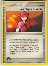Pokemon TCG Team Magma Schemer Common Team Magma vs Team Aqua 70/95 on eBay