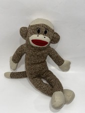Maxx The Sock Monkey 20in Stuffed Plush Animal Toy Brown 2011
