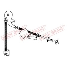 Bremsschlauch vorne rechts für Peugeot 407 6D SW 6E | 585398