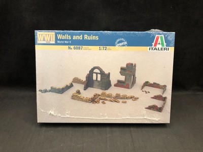 Italeri Walls and Ruins 1:72 Scale Plastic Model Kit 6087 NISB