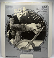 Modern Times Starring Charlie Chaplin 1936 CED Videodisc