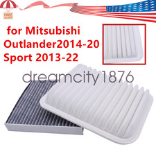 For Mitsubishi Outlander 2014-20 Sport 2013-22 Engine And Cabin Air Filter Kit