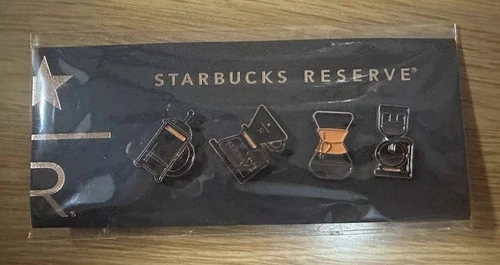 China Starbucks reserve coffee utensils 4 pins