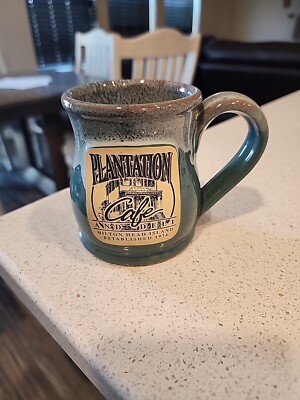 Deneen Pottery 2018 Stoneware Coffee Mug Plantation Cafe Deli Hilton Head Island