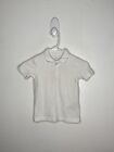 Gap Polo Shirt Girls Size Xs 4-5 White Short Sleeve School Uniform Collar