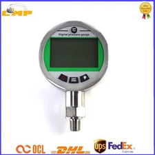 80MPA/12000PSI 1/4" Hydraulic Digital Pressure Gauge Manometer 0.4%FS Accuracy