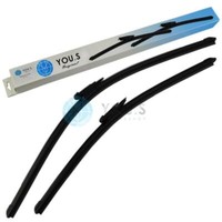 2 You.S Scheibenwischer Vorne 600 + 500 Mm FüR Renault Koleos I (Hy) - 397118929
