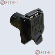 POLLAK 7-Way Vehicle Plug for GM/Ford OEM - BUILT-IN BRACKET MOUNT - 11-893