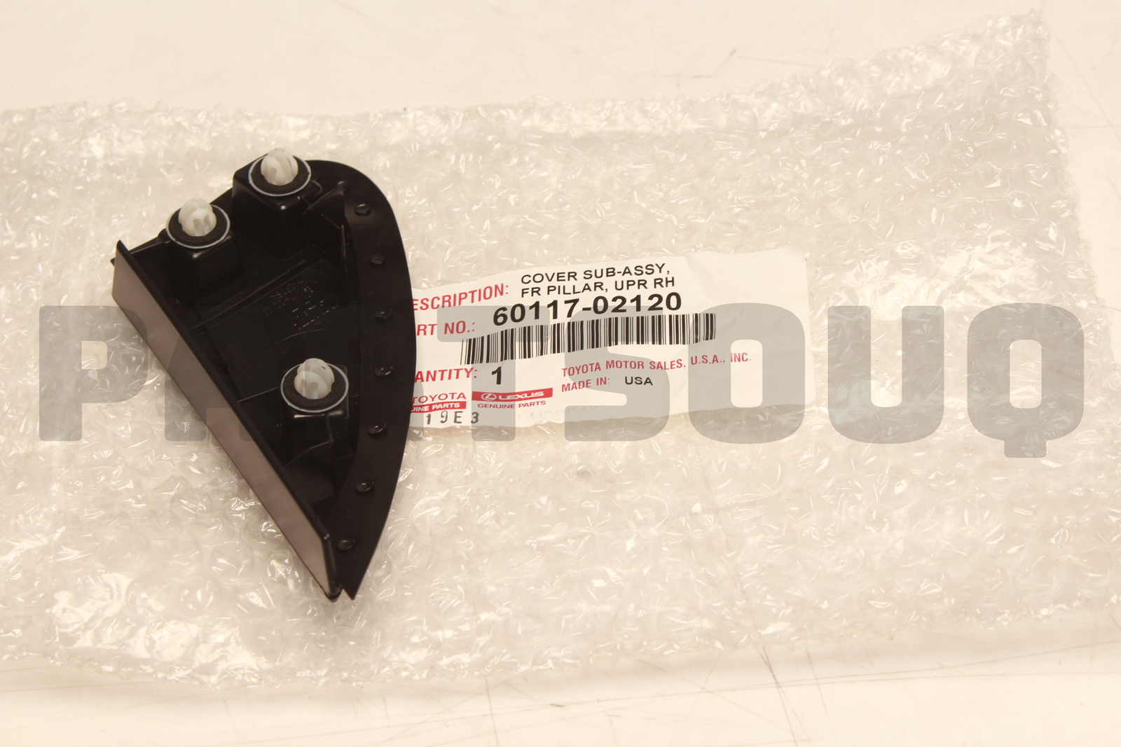 6011702120 Genuine Toyota COVER SUB-ASSY, FR 60117-02120 | eBay