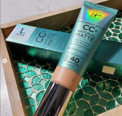 IT Cosmetics Your Skin But Better CC+ NATURAL MATTE SPF40 LIGHT COOL 12/2025
