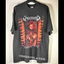 Aborted Engineering the Dead short sleeve black classic retro shirt KV31092