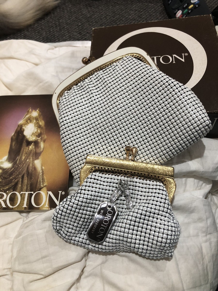 Glomesh Oroton Set if Coin Purses In Box Australia