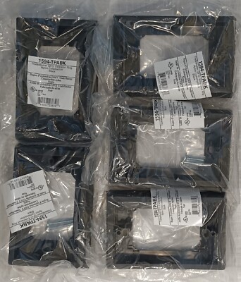 5x Legrand Extension Ring GFCI Nylon Construction Black 1594-TPABK Trademaster