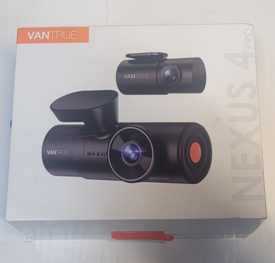 Vantrue Nexus N4 Pro 3 Channel 4K Wi-Fi Dash Cam Fast Free Shipping