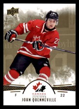 2016-17 Team Canada Juniors Gold #85 John Quenneville (ref 233348)