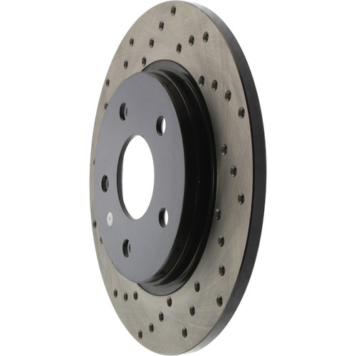 Rear Passenger Side Disc Brake Rotor for Town & Country+More (128.67071R) - Picture 3 of 8