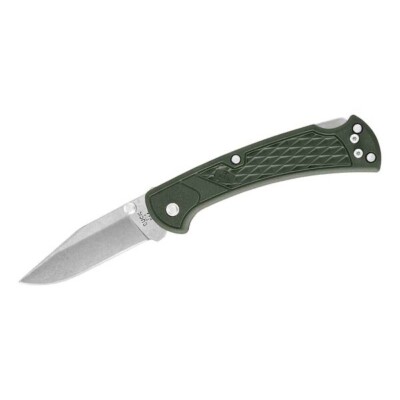 Buck 112 SLIM SELECT EHM Grün  Messer
