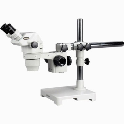 AmScope ZM-3BW3 2X-225X Ultimate Zoom Microscope w/ Single-Arm Boom Stand