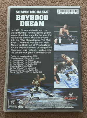 スポーツ選手 WWE BOYHOOD DREAM WWE - Shawn Michaels - Boyhood Dream DVD Excellent Condition