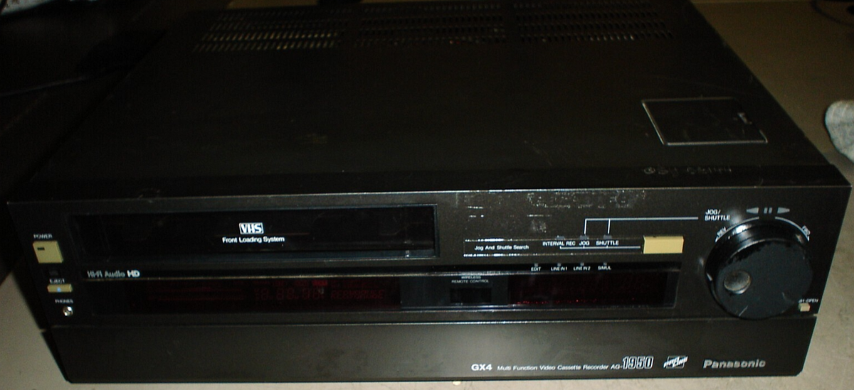 Panasonic AG-1950 GX4 Multi Function Video Cassette Recorder VCR