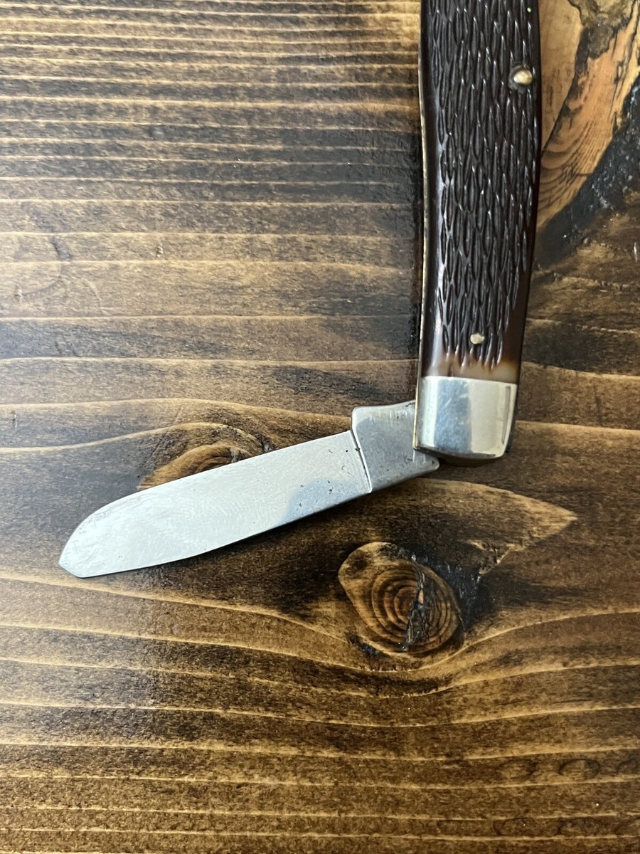 Vintage Camco USA 772 3 Blade Pocket Knife Stockman-Delrin Vintage Camco USA 772 3 Blade Pocket Knife Stockman-Delrin