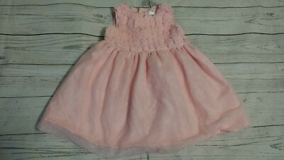 Carters 6-9 Month Pink Tulle Tutu Dress Easter Spring Party