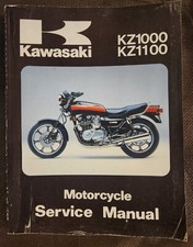 1981-1982 Kawasaki KZ1000 KZ1100 Motorcycle Repair Service Manual