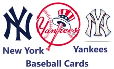 You Pick Your Cards - New York Yankees Team - MLB Baseball Card Selection G