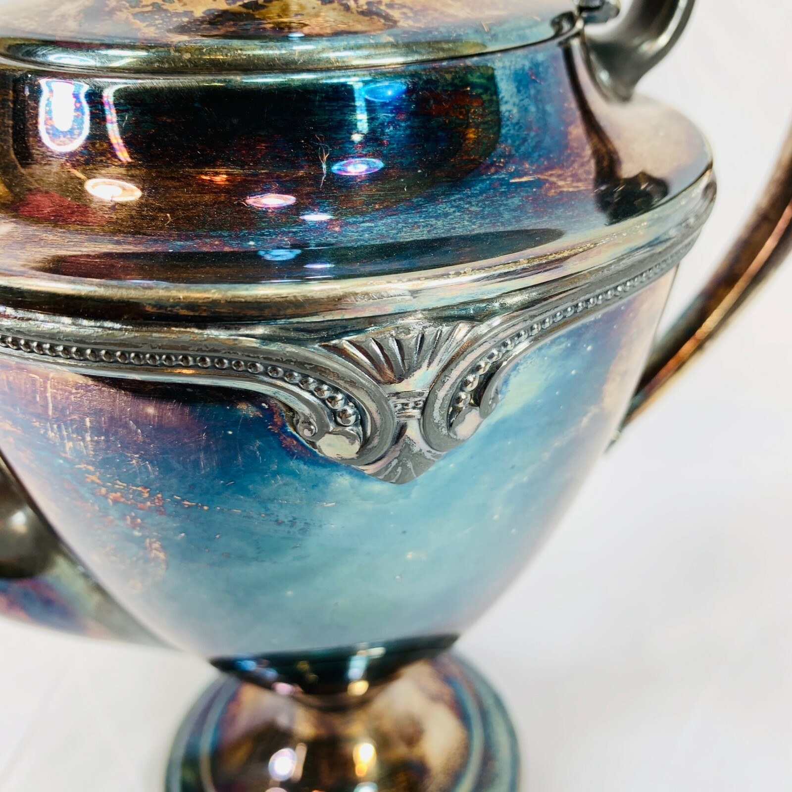 Vintage Moonbeam Rogers IS 4802 Heavy Silver Plate Beverage Tea Coffee