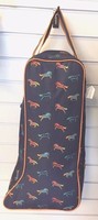 Shires 2017 Horse Print Long Riding Boot Storage Protect Carry Bag Free P&p Shires 2017 Horse Print Long Riding Boot Storage Protect Carry Bag Free P&p