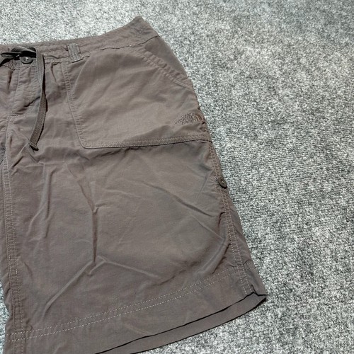The North Face Shorts Womens 14 Red Bean Nylon Lightweight Roll-Up Tab Pockets - Picture 10 of 16