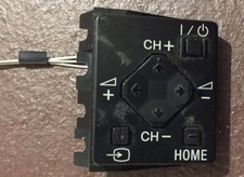 Sony TV KDL-50W670A Keyboard PCB module assembly with the original cable