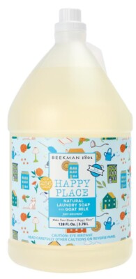 Happy Place 128 oz. (256 Loads) Liquid Laundry Soap - Pure Unscented