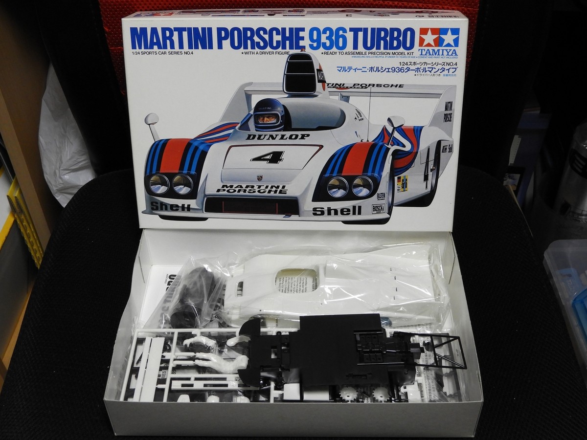 Rare kit Tamiya 1/24 Martini Porsche 936 Turbo Le Mans from Japan
