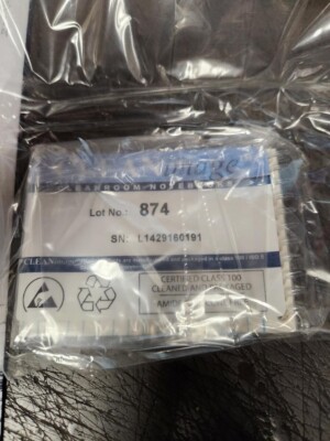 PURUS CLEANROOM NOTEBOOK PNB CI 3 X4'' WHITE 40 BOOKS PER CASE