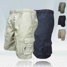 Fashion Men's Cargo Shorts Mens Tactical Pants Casual Big Pocket Sports.